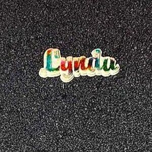 Vintage Personalized Rubber Magnet - Lynda